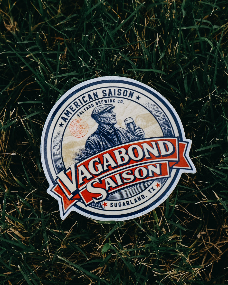 Vagabond Circle Sticker