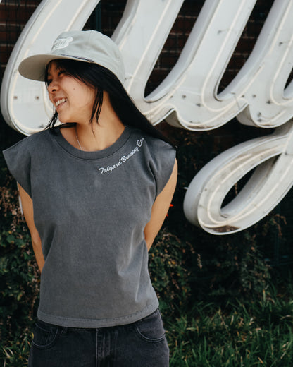 Women’s Muscle Crop Tank