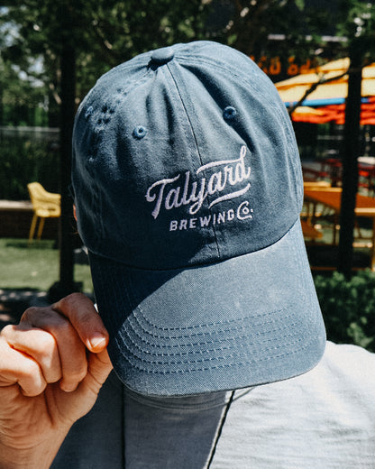 Blue faded dad cap
