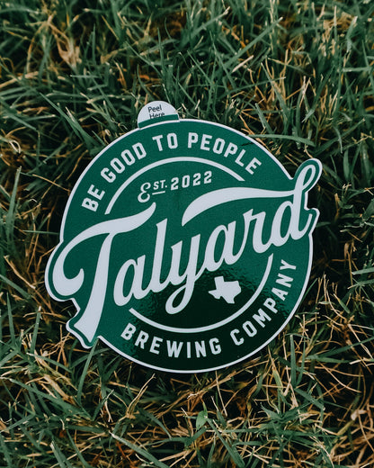 Talyard Circle Sticker