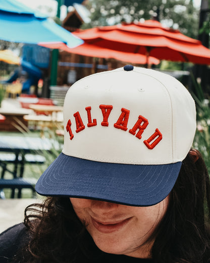 Curved Lettering Baseball Cap