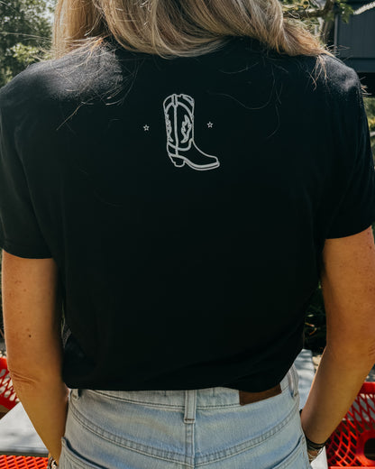 Rodeo Black Crop